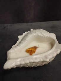 Свеча из гипса &laquo;Ракушка с янтарем&raquo; от интернет-магазина «» в 